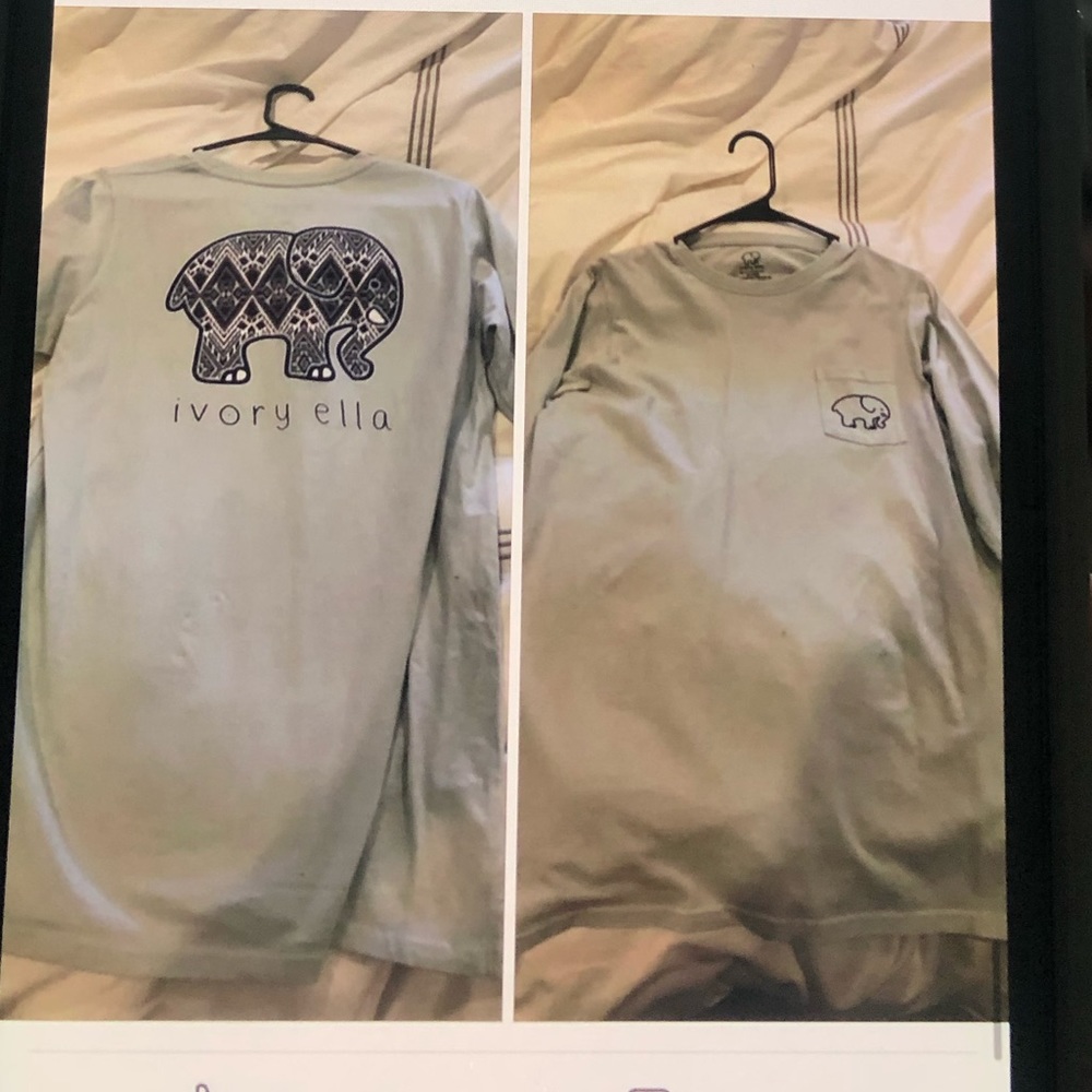 Ivory Ella light blue long sleeve